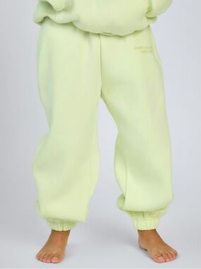 Comfrt Pastel Kids Sweatpants - Honeydew - M